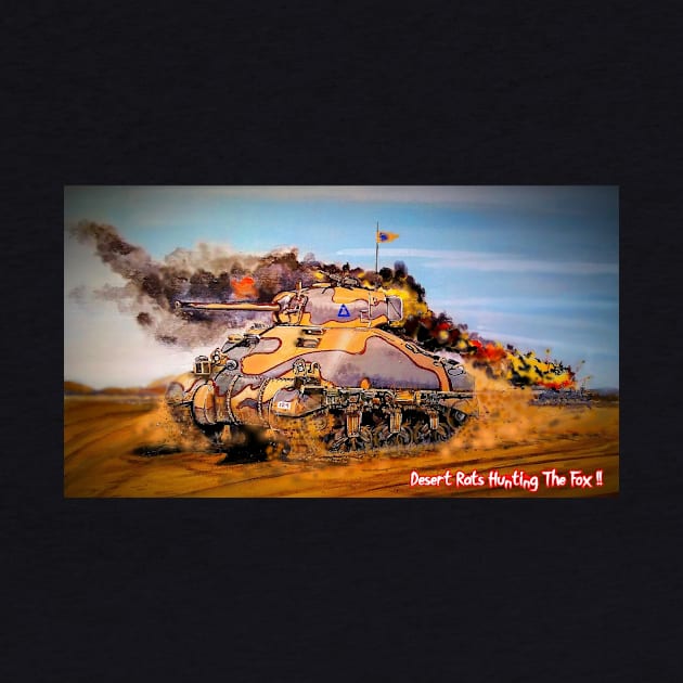 M-4 Sherman-Desert Rats by WarDaddy